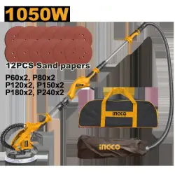 Ingco DWS10501 1050W Drywall Sander for Professional Use