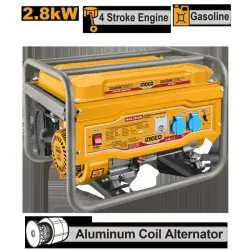 Бензиновый генератор Ingco GE30005 2.8кВт для вашего бизнеса
