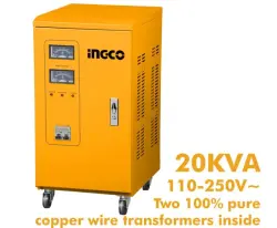 Ingco VS2003 Automatic AC Voltage Regulator 110-250V 20kVA
