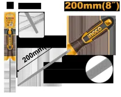 Ingco HSSF088 Square Steel File 200mm Iron Industrial Grade