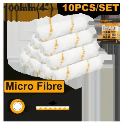 Ingco Paint Roller Sleeve 100mm 4P HRC5610012 for Professional Use