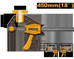 Быстрозажимной зажим Ingco HQBC01603 63x450 мм для профессионалов