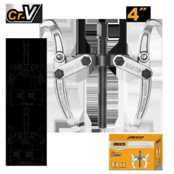 Ingco HGP08024 Two-Jaw Puller for 2WD/4WD Systems