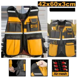 Ingco HTVT0901 Professional Tool Vest for Enhanced Efficiency