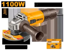 Угловая шлифовальная машина Ingco AG110028 125мм 1100Вт для бизнеса