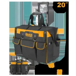 Ingco Жесткая сумка для инструментов на колесиках 20", модель HRRTB2002