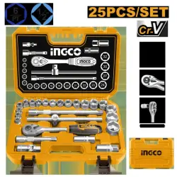 Набор головок Ingco 1/2", 25 шт., модель HKTS12251