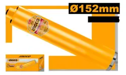 Ingco Diamond Core Bit 152mm DCB581528 for Professional Drilling