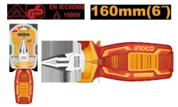 Ingco HICP28168 1000V izolýasiýaly birleşdirilen penseler 160mm