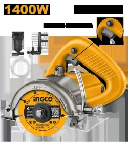 Ingco MC14008 Ручной резак по мрамору 1400 Вт для профессионалов