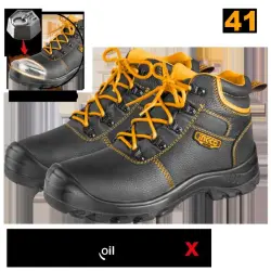 Ingco Protective Boots Size 41 SSH04SB.41 for Reliable Workplace Safety