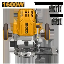 Ingco elektrik frezeri 1600W RT160028 – professional agaç işleri üçin