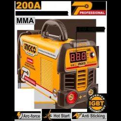 Ingco MMA20069 Invertor kebşirleýji enjam 200A 60% iş sikli