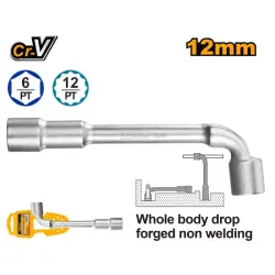 Ingco HWL1208 L-Shape Socket Wrench 12mm for Professional Use