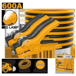 Ingco 600A 3m Lighted Jumper Cables with LED HBTCP6008L