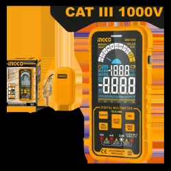 Ingco DM7505 kontaktsyz woltly testir 9V-1000V telekeçiler üçin