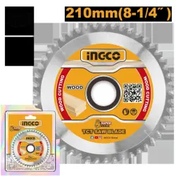 Ingco TCT Saw Blade 210mm 48T TSB121022 for Efficient Business Operations