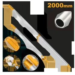 Телескопическая штанга Ingco 200 см HRCEP0201 – прочное решение