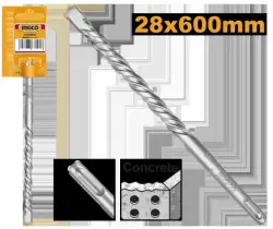 Ingco Concrete Drill Bit 28x600mm DBH1212804 for Professional Use