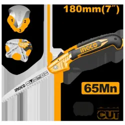 Ingco 180mm 7T bukulýan piýa HFSW18028C – hünärmenler üçin