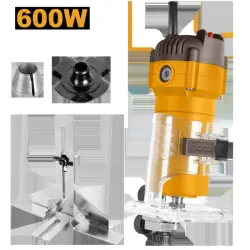 Ingco Laminate Trimmer 600W PLM6001 for Professional Flooring