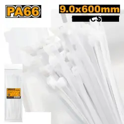 INGCO HCT6001 Industrial Cable Ties for Professional Use
