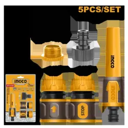 Ingco 5 bölekli suwarylýan toplum HHCS05122 — täsirli suwaryş üçin