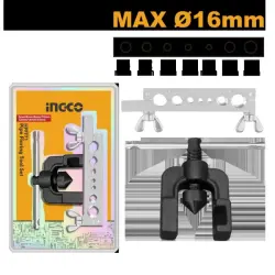 Ingco HPFT71 Tube Flaring Tool Set 5-16mm for Professional Use