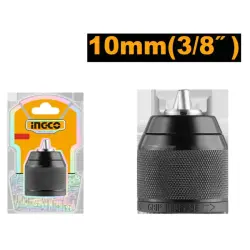 Ingco Quick-Release Chuck 10mm, Model KC10201, Pro Series
