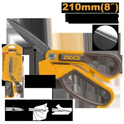 Ingco 8" Scissors HSCRS812108 – 210mm, Ergonomic, Durable