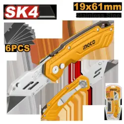 Ingco Utility Knife HUK6288 for Construction and Business Use