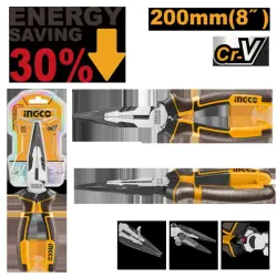 Ingco Long Nose Pliers Enhanced Lever 200mm HHLNP28200