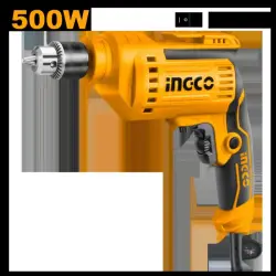 Электрическая дрель Ingco ED50028 500Вт 10мм для бизнеса и профессионалов