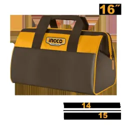 Ingco 16-Pocket Tool Bag HTBG281628, 15kg Max Load, Fast Delivery