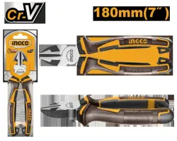 Профессиональные боковые кусачки Ingco 7 дюймов (180 мм) HDCP28188