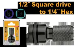 Ingco 1/2"-den 1/4"-e kareden altkösä geçiriş adapteri ABH60501
