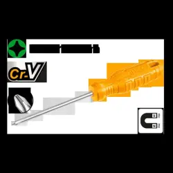 INGCO Phillips Screwdriver 5.0mm x 100mm HS58PH1100