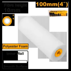 Ingco malýarka rolik toplumy 100mm 4 sany HRC0710035