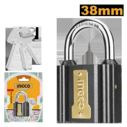 Ingco Steel Padlock 38mm DIPL0401 Secure Industrial Lock