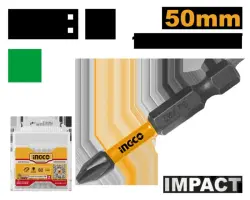 Ingco Impact Bits PH2 50mm 10pcs SDBIM11PH223