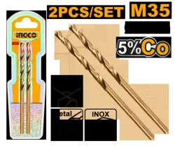 Сверло Ingco HSS-CO 35 5%Co 3,0 мм DBT01130301