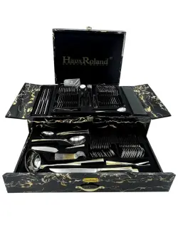 Haus Roland HR042-7 | Набор столовых приборов 86 предметов из нержавеющей стали