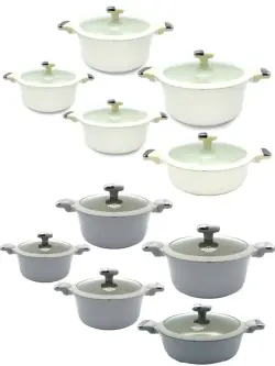 Uakeen VK-41-10 | Granite Coated Cookware Set 10 pcs