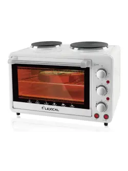 LEXICAL LOV-2925-1 | 2 gazanly elektrik peçi 25L 3100W