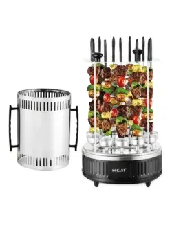 SOKANY SK-6111 | Electric Grill Kebab Maker Stainless Steel