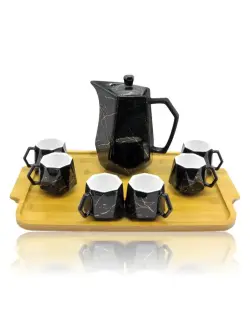 JDС JDС7914-2-H28 | 9 Bölekli Gara Çaý Toplumy Bambuk Esasly