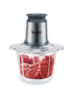 Sonifer SF-8059 | Chopper 2.5L Glass Bowl 250W