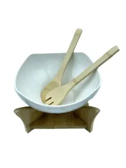 JD JD7985-H28 | Bambuk esasly salat toplumy 2 çemçe bilen