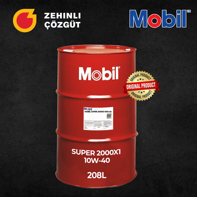 Mobil Super 2000 X1 10W-40 208L Motor ýagy