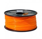 Пластмассовая нить Filament для 3D принтера, 1.75 mm, цвет оранжевый, PLA+